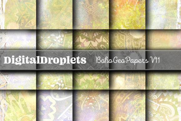 Boho Geo Papers Vol. 11: Your Go-To Texture Collection