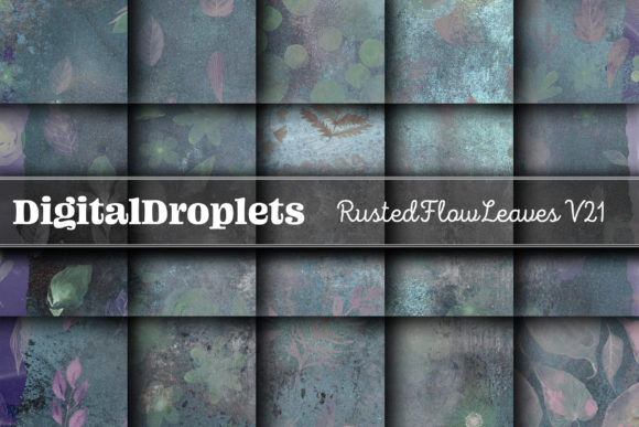 Embracing Texture: The Rusted Flow Leaves Vol. 21 Collection