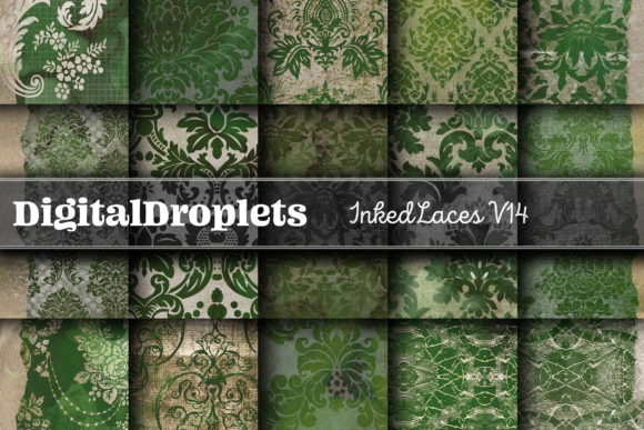 Inked Laces Vol. 14: Vintage Texture for Modern Makers