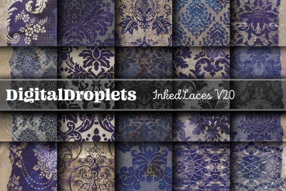 Inked Laces Vol. 20: Vintage Charm for Modern Design