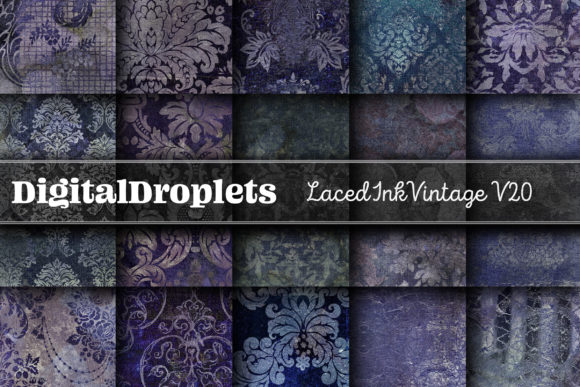 Laced Ink Vintage Vol. 20: Timeless Texture for Modern Projects