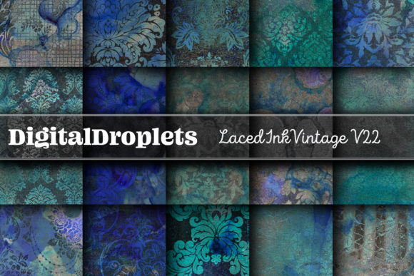 Laced Ink Vintage Vol. 22: Timeless Textures for Modern Makers