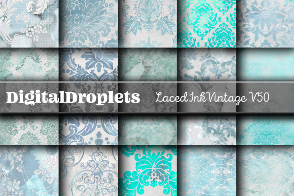 Laced Ink Vintage Vol. 50: Timeless Texture for Your Designs