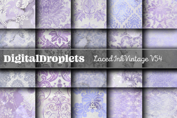 Laced Ink Vintage Vol. 54: Timeless Texture for Modern Projects