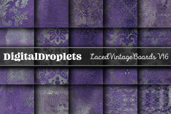 Laced Vintage Boards Vol.16: A Designer's Guide to Aged Elegance
