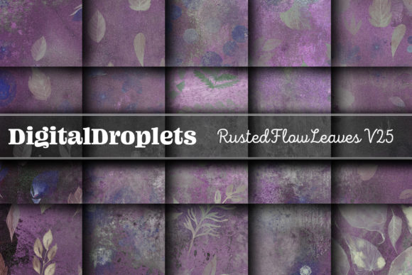Rusted Flow Leaves Vol. 25: Grungy Textures for Modern Design