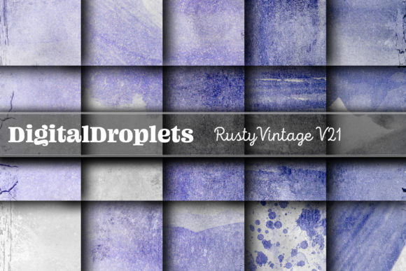 Rusty Vintage Papers Vol.21: A Toolkit for Authentic Texture