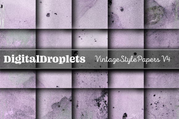 Vintage Style Papers Vol. 4: Your Secret for Authentic Texture
